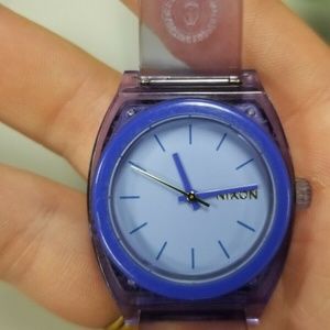 Nixon Medium Time Teller P Watch - Purple